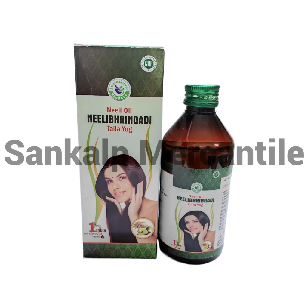 Swarnakshree Neelibhringadi Hair Oil 1 Swarnakshree Neelibhringadi Hair Oil